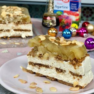 Apfel-Spekulatiustorte