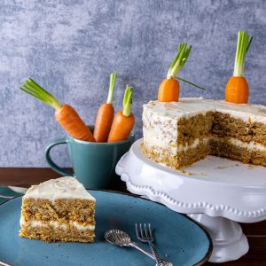 Saftiger Karottenkuchen
