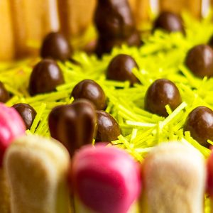 Schoko Biskuit Überraschung