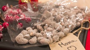 Schoko-Puderzucker-Mandeln