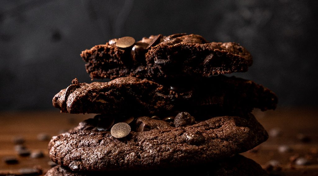 Triple Chocolate Cookies