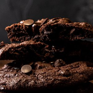 Triple Chocolate Cookies