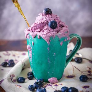 Blaubeer-Kokos-Eis