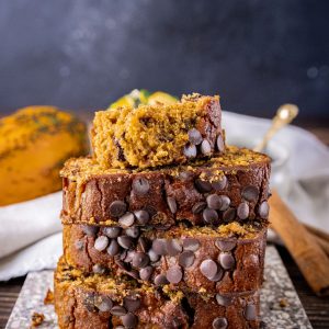 Schokoflocken-Kuchen mit Kuerbis oder auch Kuerbiskuchen mit Schokolade