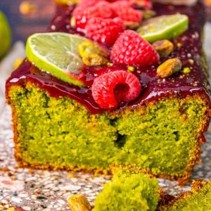 Veganer Limetten-Pistazienkuchen Rezept