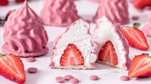 Erdbeer Schaumküsse