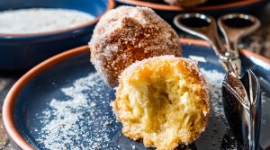 Luftige Quarkbällchen