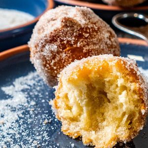 Luftige Quarkbällchen