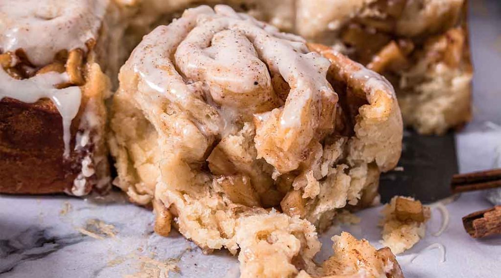 Zimtschnecken mit Apfelfüllung Rezept