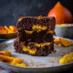 Brownies mit Kürbis-Cheesecake-Swirl