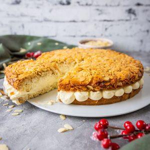 Veganer Bienenstich Rezept