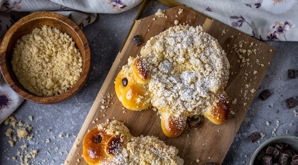 Brioche Oster Lämmchen Rezept