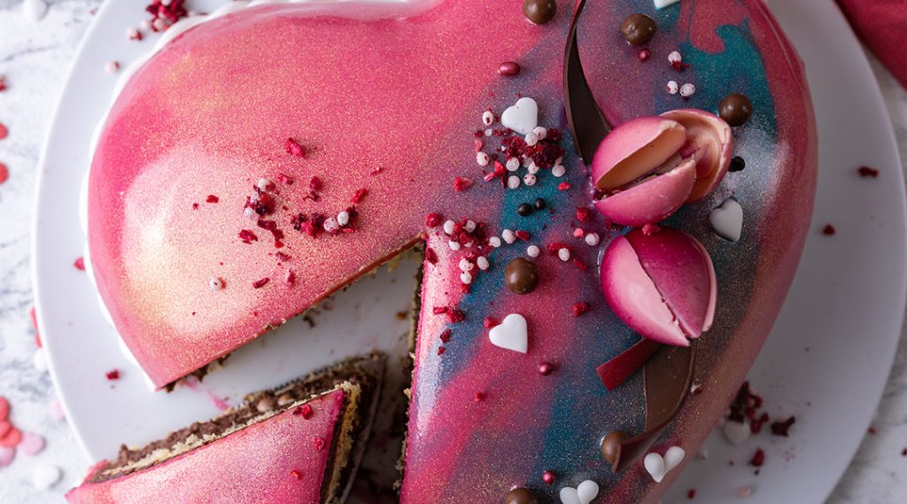 Mirror Glaze Torte Rezept