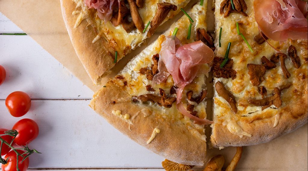 Schinken Pizza Rezept