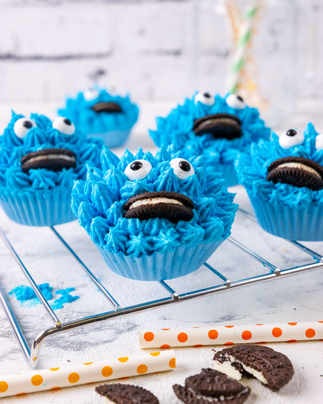 Krümelmonster Muffins Rezept I monstermäßig gut Krümelmonster Muffins Rezept I monstermäßig gut