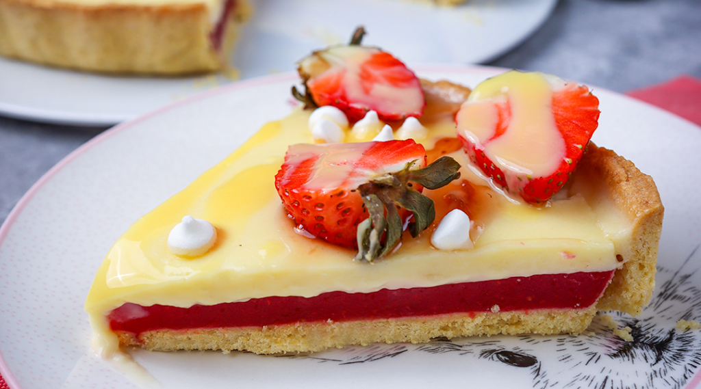 Eierlikör Pannacotta Tarte