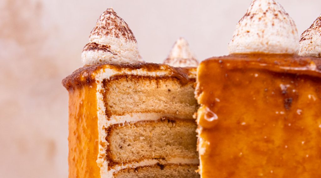 Karamell-Zimt-Torte Rezept