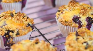 Blaubeer-Streusel-Muffins Rezept