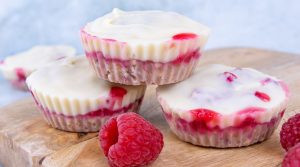 Himbeer White Choc Bites Rezept