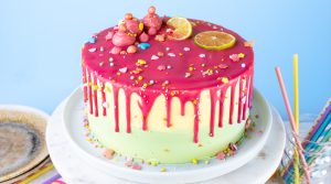 Sommer Drip Cake Torte