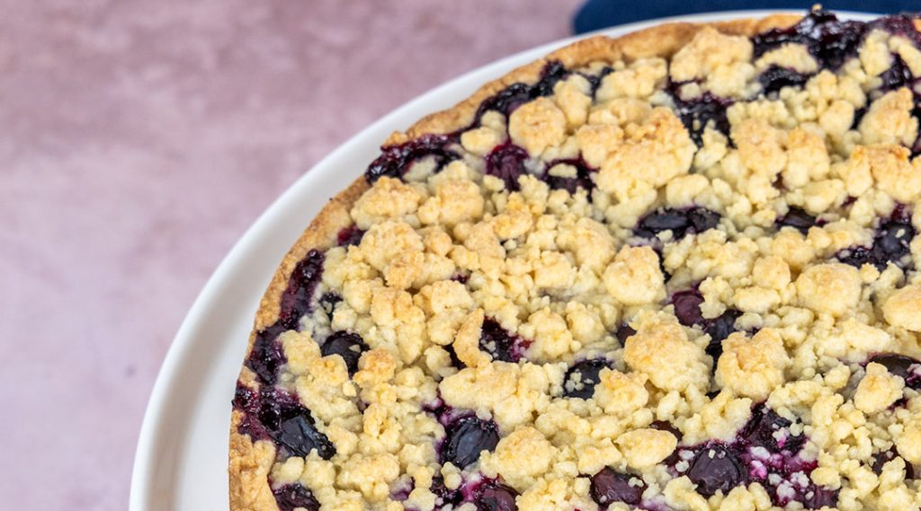 Blaubeerkuchen mit Streusel Rezept