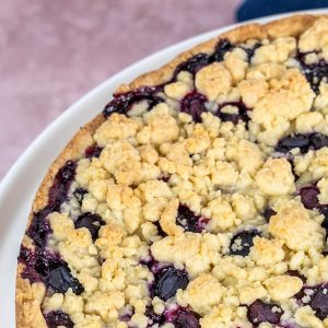 Blaubeerkuchen mit Streusel Rezept