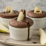 Birnen Schoko Dessert im Soufflé Style
