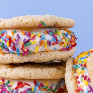 Birthday Cookie Sandwiches