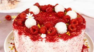 Himbeer-Raffaelo-Torte
