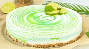Limetten-Joghurt-Torte