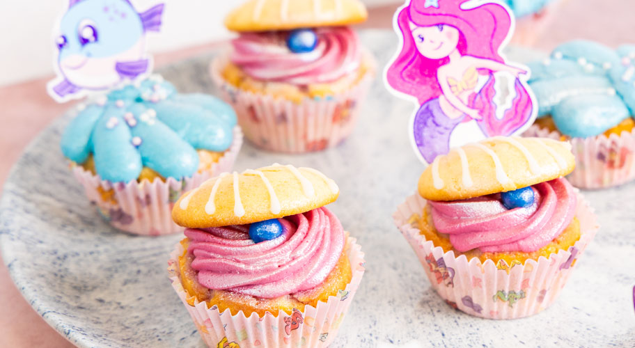 Meerjungfrauen Muffins