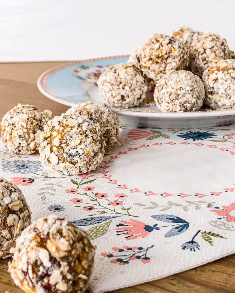 Energy Balls mit Aprikosen
