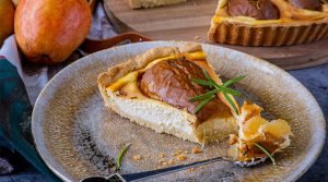 Schnelle Birnen-Tarte Rezept