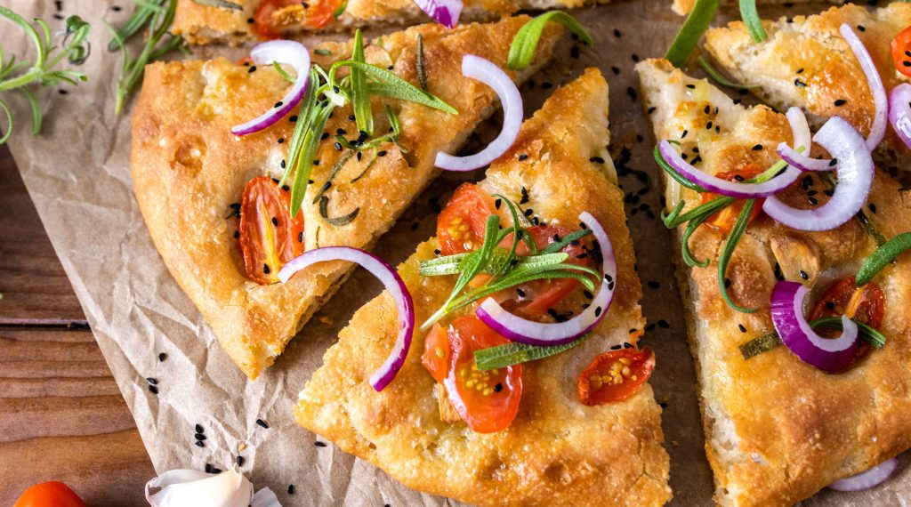 Focaccia mit Rosmarin Rezept