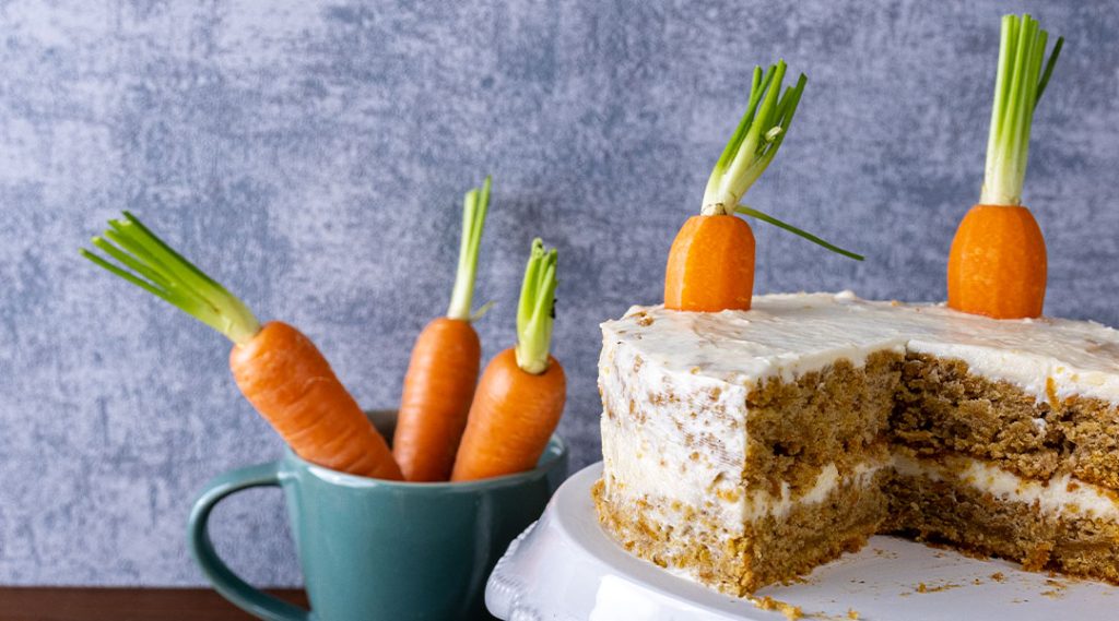 Saftiger Karottenkuchen
