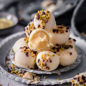 Weiße Trüffel-Pralinen mit Limette Rezept