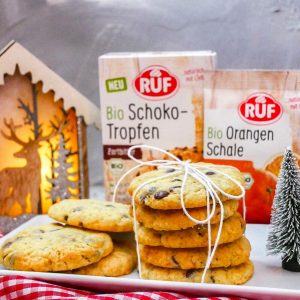 Schoko-Orangen-Plätzchen