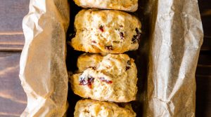 Orangen-Cranberry Scones