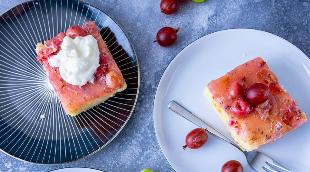 Stachelbeerkuchen vom Blech