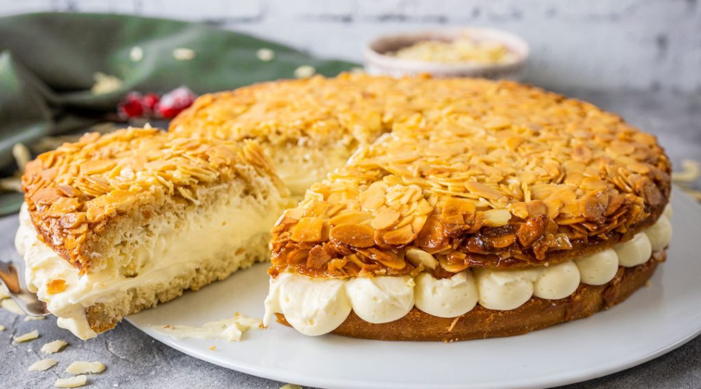 Veganer Bienenstich Rezept