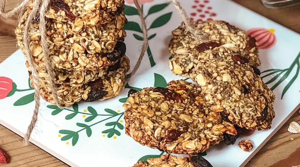 Gesunde Haferflockenkekse