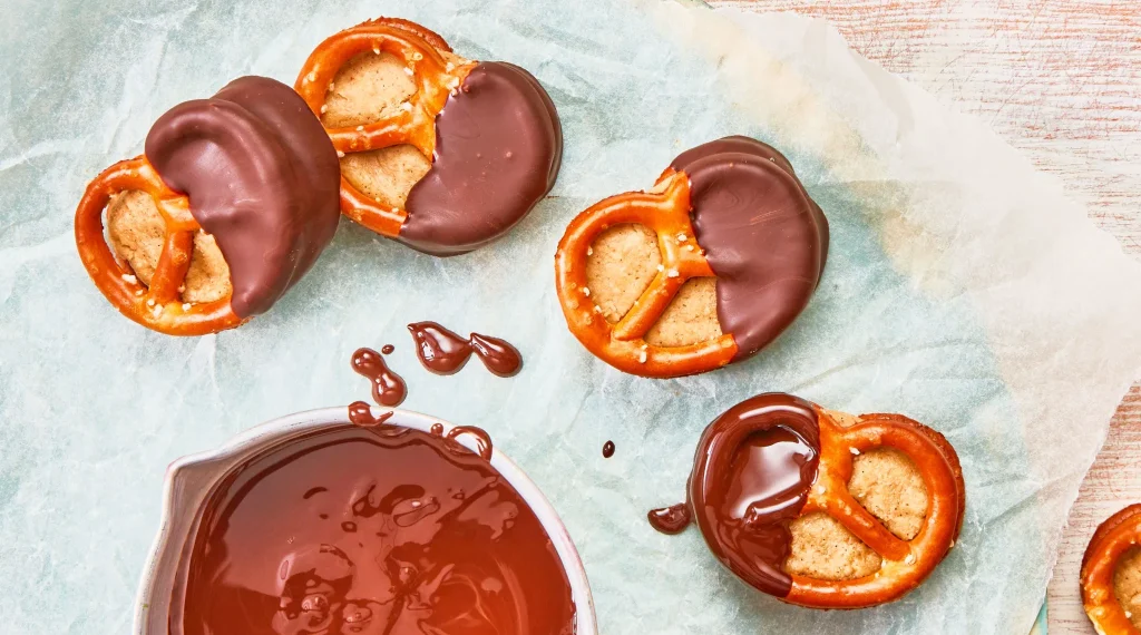Erdnussbutter-Schoko-Brezel Rezept