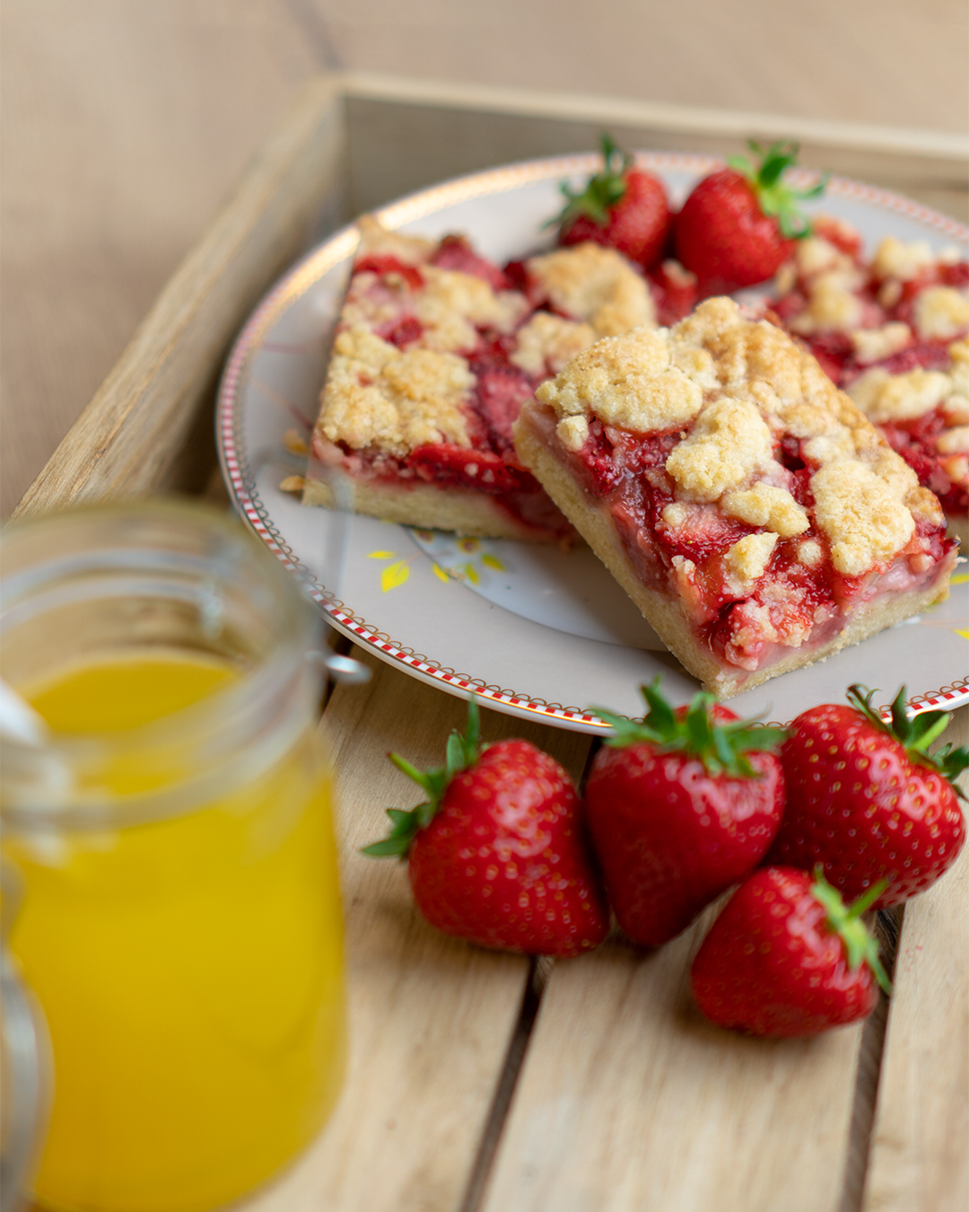 Erdbeer-Streuselkuchen – so schnell und einfach gemacht!