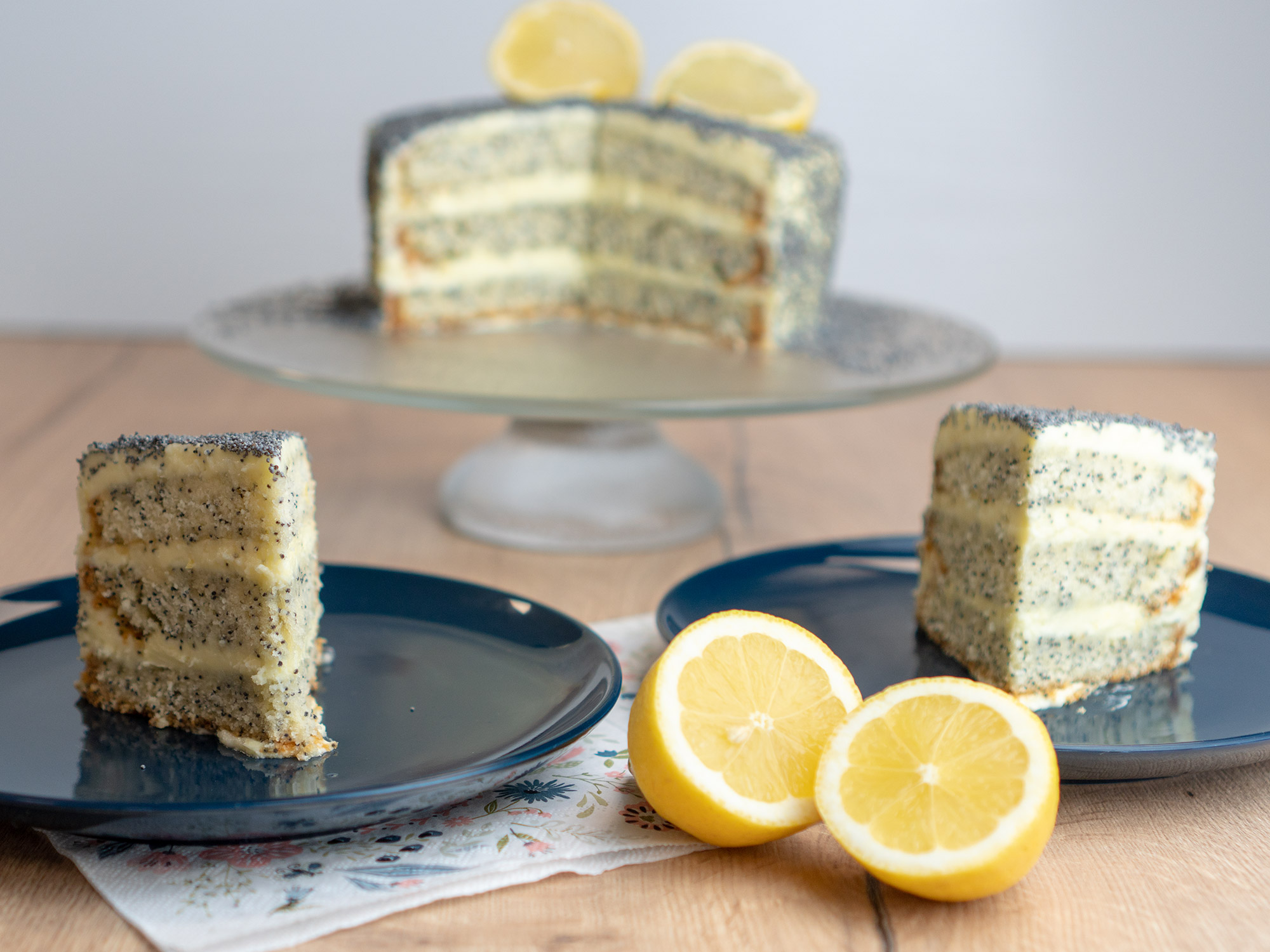 Zitronen-Mohn-Torte – RUF Lebensmittel