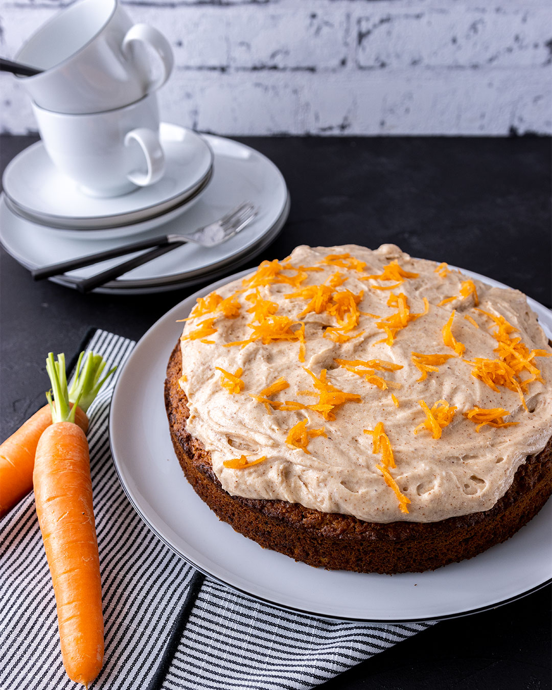 Veganer - Low Carb Karottenkuchen ⋆ so einfach zubereitet und so saftig!