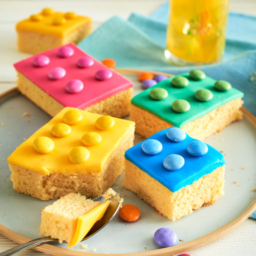 Legosteine Fanta®-Kuchen