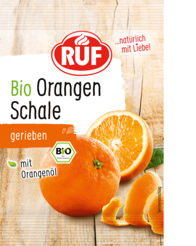 Organic orange zest