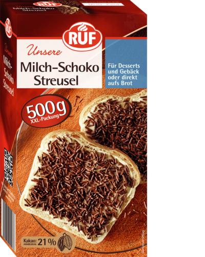 Milch-Schoko Streusel 500 g