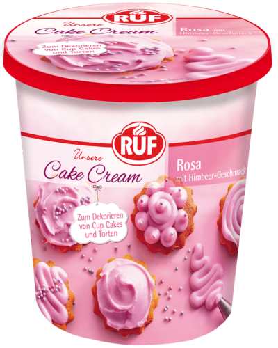 Raspberry-flavoured Cake Cream