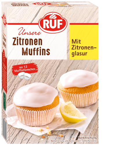 Zitronen Muffins